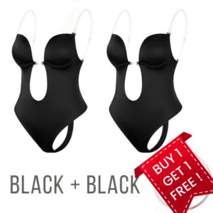Plunge Backless Bra Bodysuit - 🔥ONLY TODAY Buy 1 Get 2🔥 - Emporium Shop