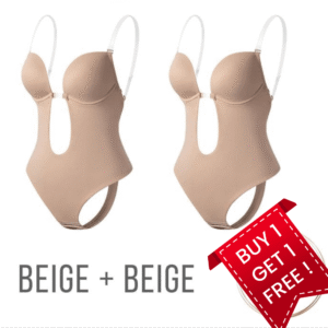 Plunge Backless Bra Bodysuit - 🔥ONLY TODAY Buy 1 Get 2🔥 - Emporium Shop